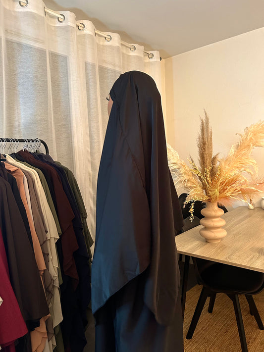 Ensemble Khimar et Abaya - Soie de Médine